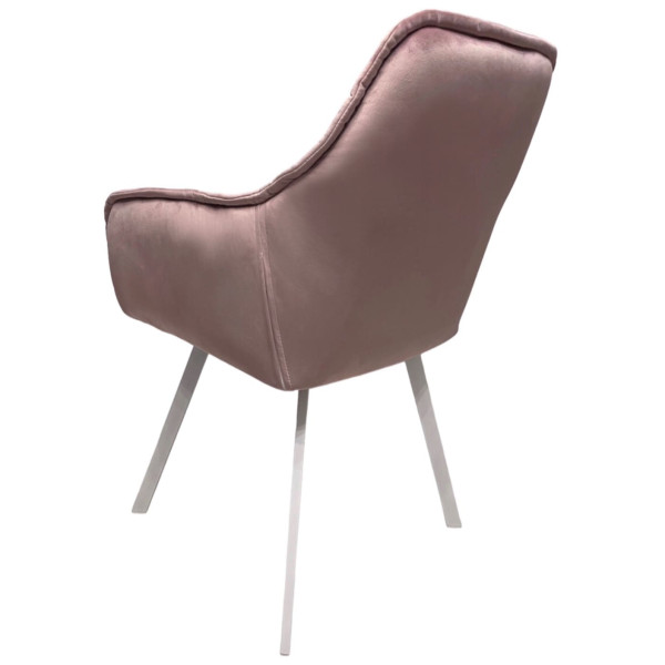 Стілець Impulse Lounge Пудровий Велюр-9