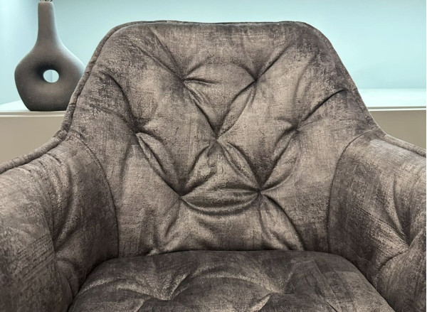 Стілець Impulse Lounge Графіт Велюр-5