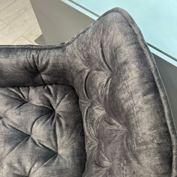 Стілець Impulse Lounge Графіт Велюр-7