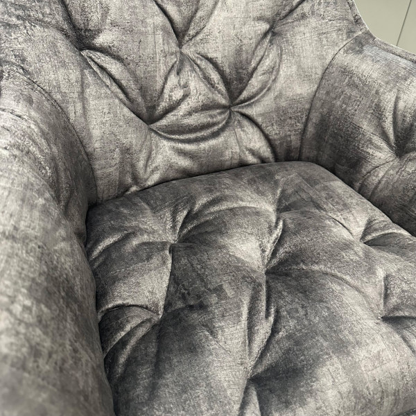 Стілець Impulse Lounge Графіт Велюр-8