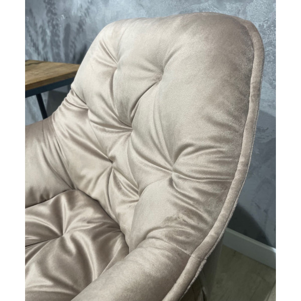 Стілець Impulse Lounge Капучино Велюр-9