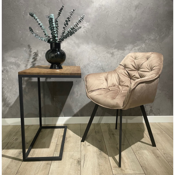 Стілець Impulse Lounge Капучино Велюр-2