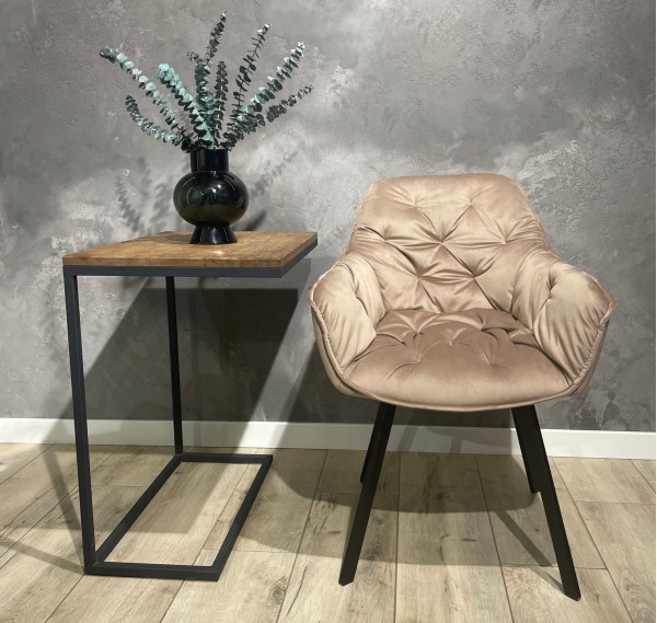 Стілець Impulse Lounge Капучино Велюр-4