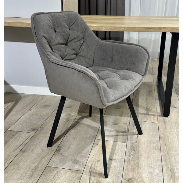 Стілець Impulse Lounge Коричневий Велюр-0