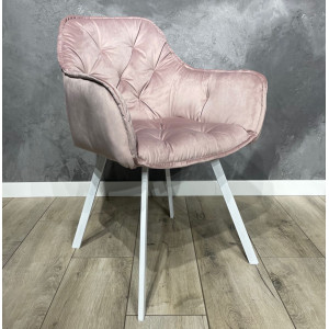 Стілець Impulse Lounge Пудровий Велюр