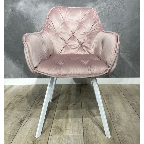 Стілець Impulse Lounge Пудровий Велюр-5