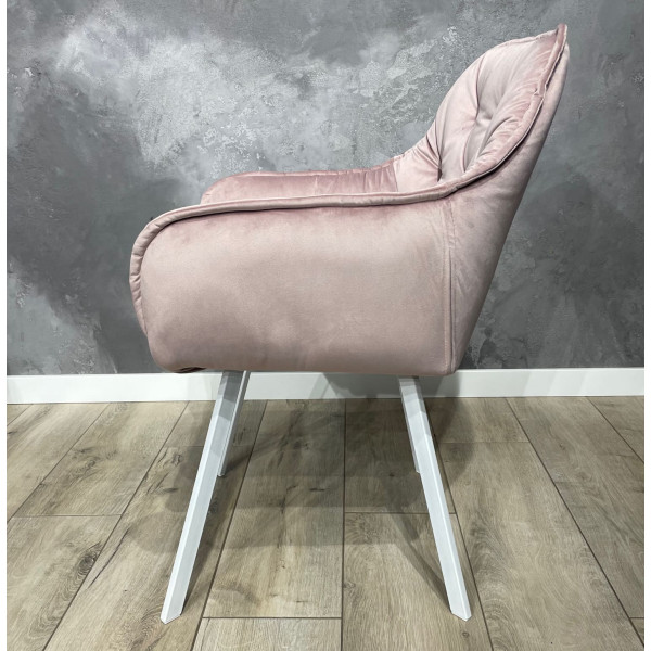 Стілець Impulse Lounge Пудровий Велюр-6