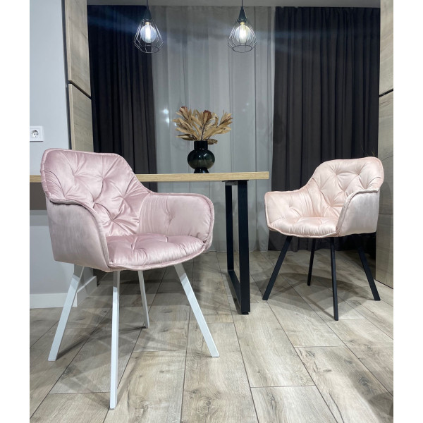 Стілець Impulse Lounge Пудровий Велюр-2