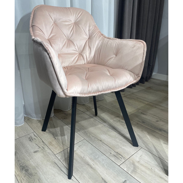 Стілець Impulse Lounge Рожевий Велюр-2