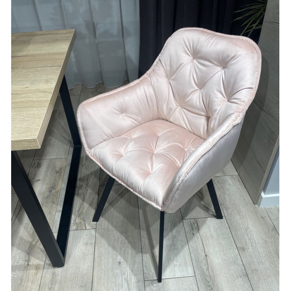 Стілець Impulse Lounge Рожевий Велюр-3