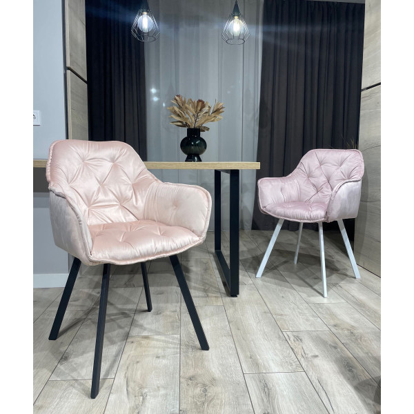 Стілець Impulse Lounge Рожевий Велюр-4