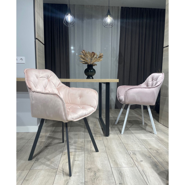 Стілець Impulse Lounge Рожевий Велюр-5