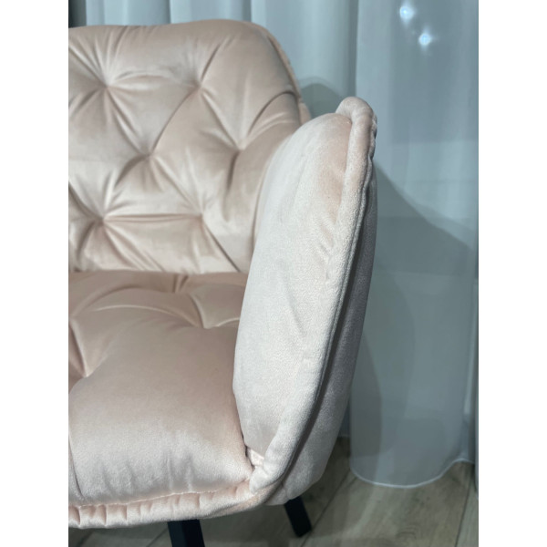 Стілець Impulse Lounge Рожевий Велюр-7