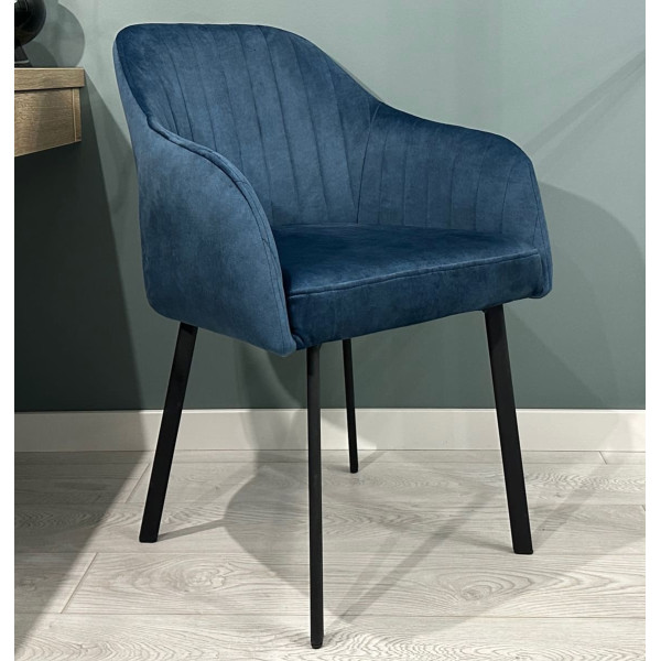 Стілець Impulse Watson Синій Велюр-0