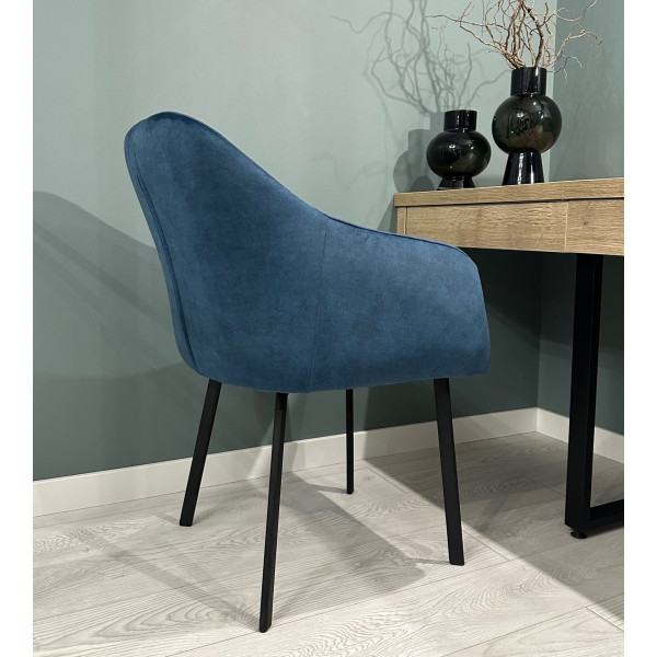 Стілець Impulse Watson Синій Велюр-4