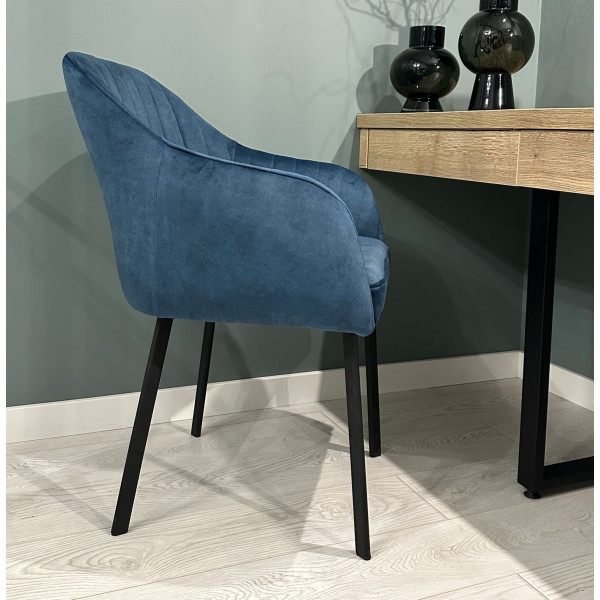 Стілець Impulse Watson Синій Велюр-3