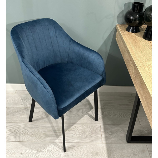 Стілець Impulse Watson Синій Велюр-2