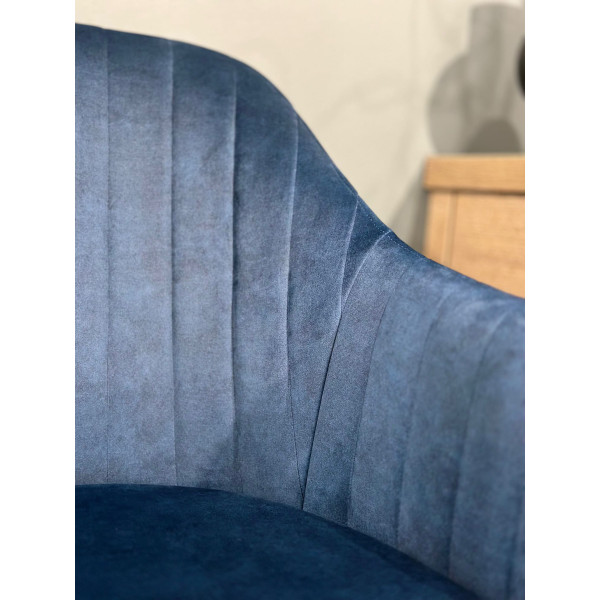 Стілець Impulse Watson Синій Велюр-11