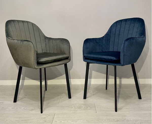 Стілець Impulse Mira Синій Велюр-2