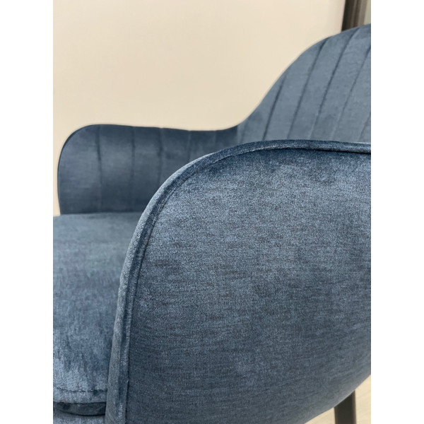 Стілець Impulse Mira Синій Велюр-10