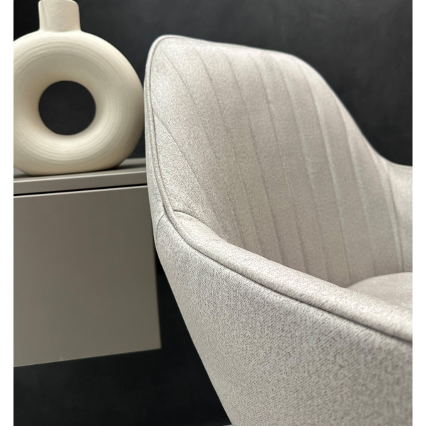 Стул Impulse Mira Светло-бежевый Велюр-9