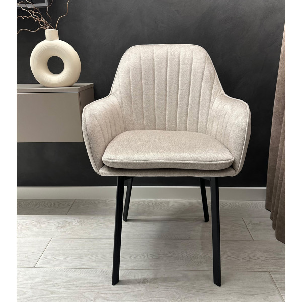 Стул Impulse Mira Светло-бежевый Велюр-4