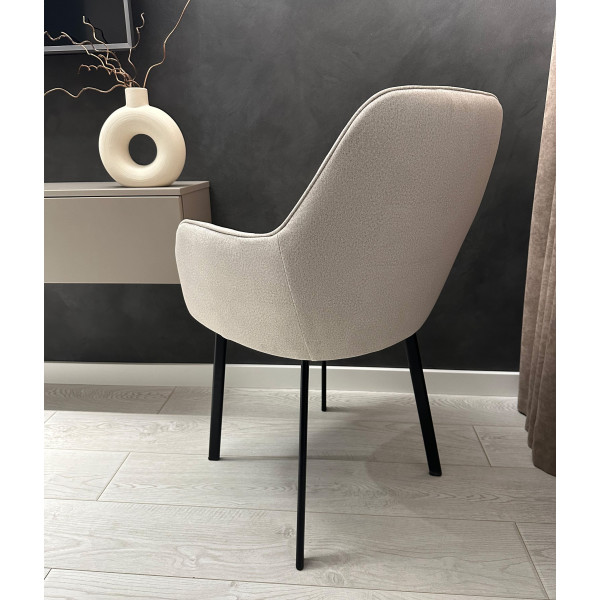 Стул Impulse Mira Светло-бежевый Велюр-6