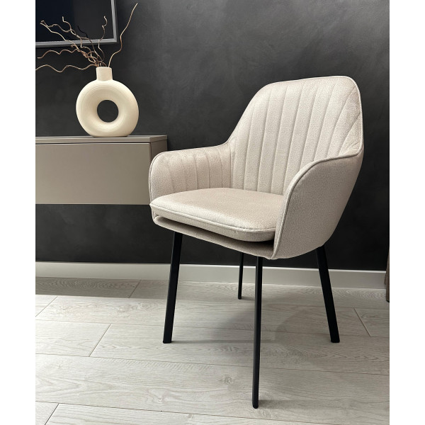 Стул Impulse Mira Светло-бежевый Велюр-2