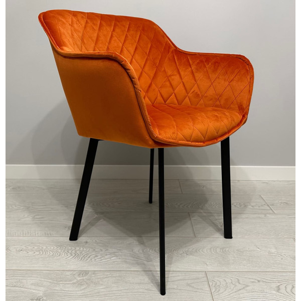 Стул Impulse Pablo Оранжевый Велюр-0