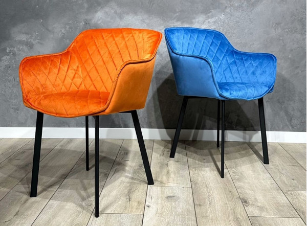 Стул Impulse Pablo Оранжевый Велюр-2