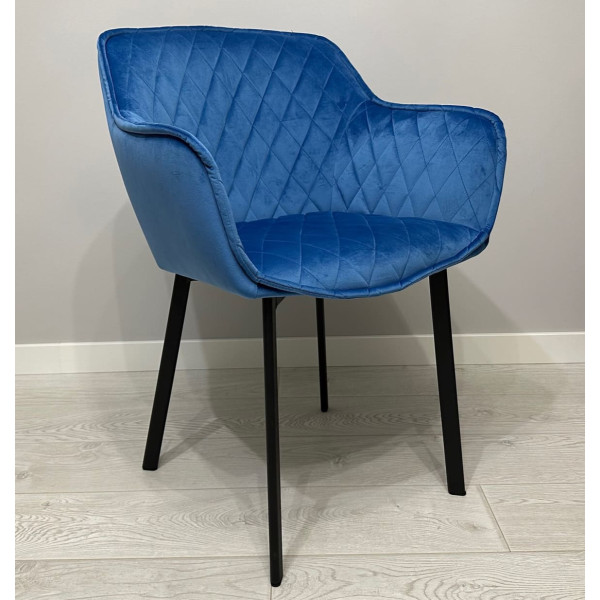 Стул Impulse Pablo Синий Велюр-0