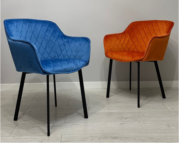 Стул Impulse Pablo Синий Велюр-2