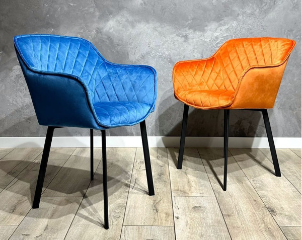 Стул Impulse Pablo Синий Велюр-3