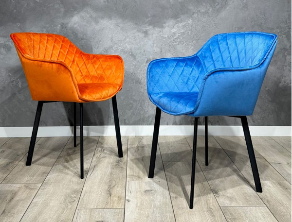 Стул Impulse Pablo Синий Велюр-4