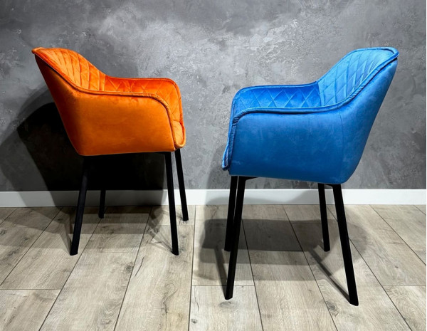 Стул Impulse Pablo Синий Велюр-5