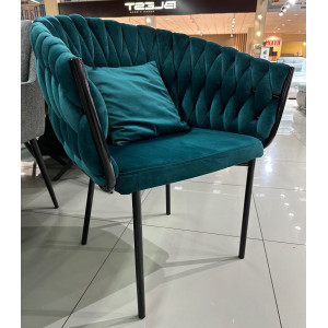 Стул Impulse Pasadena Бирюзовый Велюр