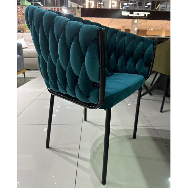 Стул Impulse Pasadena Бирюзовый Велюр-2