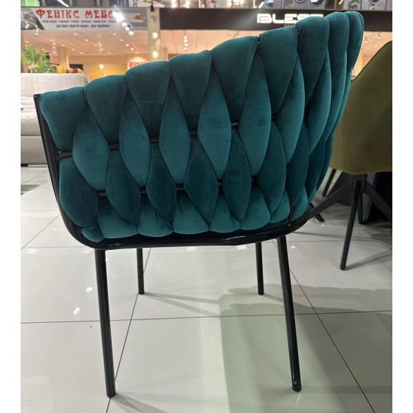 Стул Impulse Pasadena Бирюзовый Велюр-4