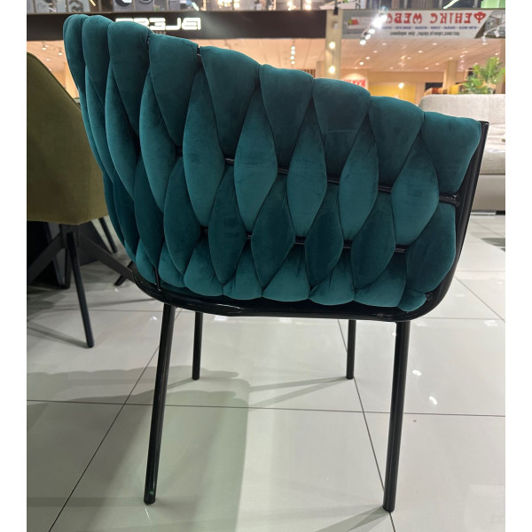 Стул Impulse Pasadena Бирюзовый Велюр-3