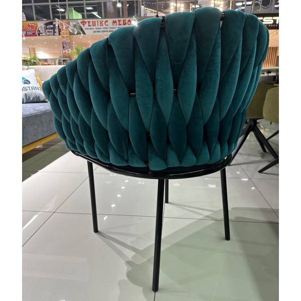 Стул Impulse Pasadena Бирюзовый Велюр-6