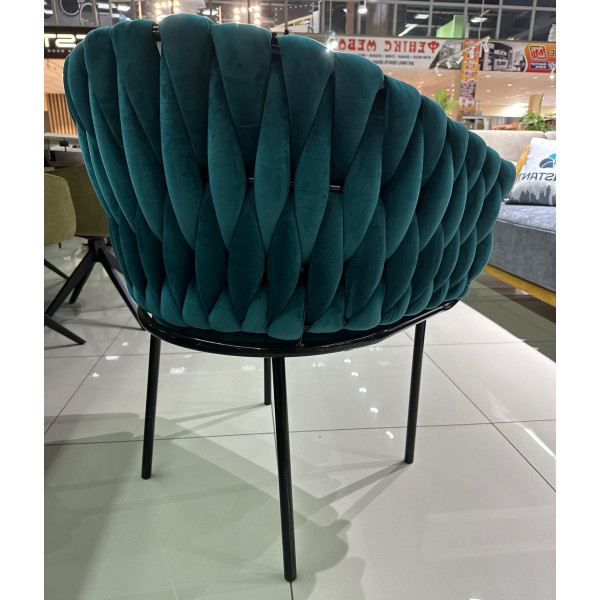 Стул Impulse Pasadena Бирюзовый Велюр-5