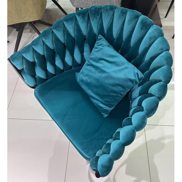 Стул Impulse Pasadena Бирюзовый Велюр-7