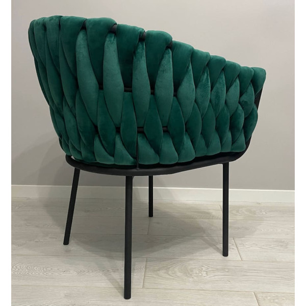 Стілець Impulse Pasadena Зелений Велюр-8
