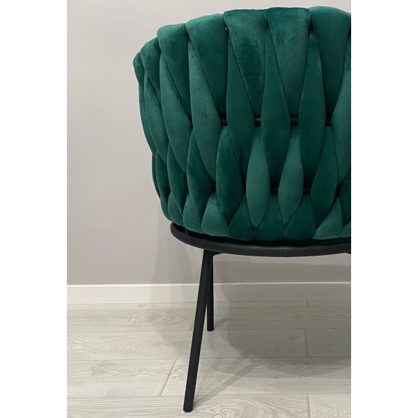 Стілець Impulse Pasadena Зелений Велюр-10