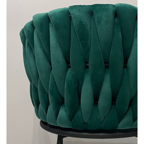 Стілець Impulse Pasadena Зелений Велюр-11