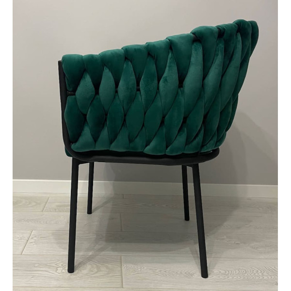 Стілець Impulse Pasadena Зелений Велюр-6