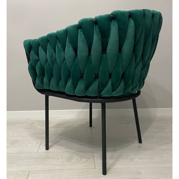 Стілець Impulse Pasadena Зелений Велюр-7