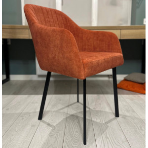 Стілець Impulse Watson Помаранчевий Велюр