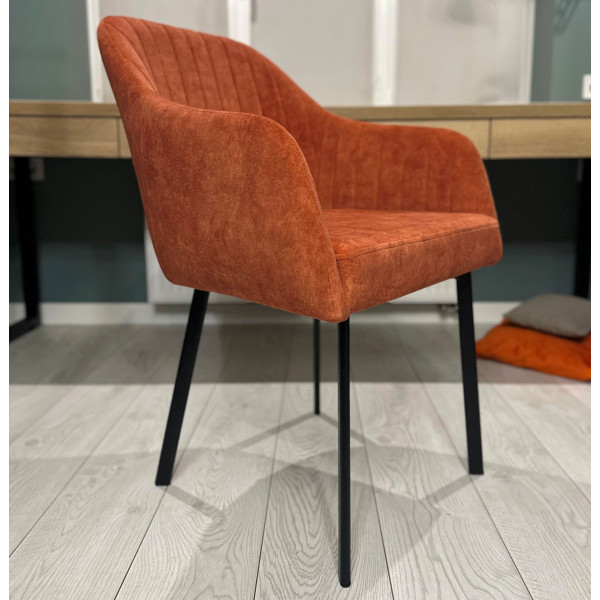 Стілець Impulse Watson Помаранчевий Велюр-0