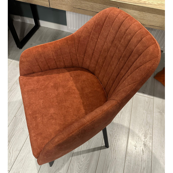 Стілець Impulse Watson Помаранчевий Велюр-4